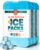 Healthy Packers Ice Packs for Lunch Boxes & Coolers – Freezer Packs – Original Cool Pack | Cooler Accessories for Beach, Camping & Fishing | Slim & Long-Lasting Reusable Ice… by Healthy Packers