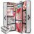 Hearth & Harbor Wrapping Paper Storage Container with Ribbon Dispenser and Interior Pockets – Large Christmas Storage Containers with Wheels, Fits 30 Rolls of 40″ Length, Red by Hearth & Harbor