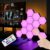 Hexagon Wall Lights, Smart LED Remote, 13 Colors Touch-Sensitive DIY Modular Assembled RGB Wall Panels, Hex Light with USB-Power for Autism, Game Room Decor, Party (6-Pack) by sallbris