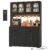 HIFIT 71″ LED Kitchen Pantry Cabinet with Power Outlet, Large Kitchen Hutch Storage Cabinet with Arched Door & Shelves & 2 Drawers, Tall Farmhouse Coffee Bar w/Hutch for Home… by HIFIT