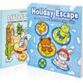 Holartirys Cute Adult Coloring Book for Relaxation 80 Pages, 2 Pack Bold Line Coloring Books for Women Featuring Scenes & Adorable Animals, Anxiety Relief Mindfulness Birthday… by Holartirys