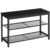 HOOBRO Shoe Bench, 3-Tier Shoe Rack, Industrial Shoe Organizer Storage Bench, 29.5 inches Entry Bench with Mesh Shelves, for Entryway, Living Room, Hallway, Easy Assembly, Black… by HOOBRO