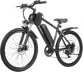 HOVERFLY OUREA 26″ Electric Bike for Adults, 750W Peak Motor Mountain Ebike, 20MPH Up to 40 Miles, UL2849 Certified, 7-Speed, Removable Battery, Shock Absorber, Fat Tire… by Hoverfly