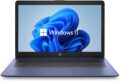 HP 14″ HD Laptop, Windows 11, Intel Celeron Dual-Core Processor Up to 2.60GHz, 4GB RAM, 64GB SSD, Webcam, Dale Blue (Renewed) by Amazon Renewed