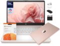 HP 14 Laptop Student Business 2025 Flagship, AI Copilot, 4-Core 13th Gen Intel CPU, 16GB RAM 628GB Storage (128GB UFS+ 500GB Ext), 1-Yr Office 365, Long Battery HubxcelAccessory… by HP