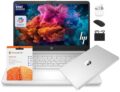 HP 14 Laptop Student Business 2025 Flagship Computer, AI Copilot, 4-Core 13th Gen Intel CPU, 16GB RAM 628GB Storage (128GB UFS+500GB Ext), 1-Yr Office 365, Long Battery… by HP
