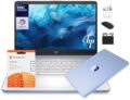 HP 14 Laptop Student Business 2025 Flagship Computer, AI Copilot, 4-Core 13th Gen Intel CPU, 16GB RAM 628GB Storage (128GB UFS+ 500GB Ext), 1-Yr Office 365, Long Battery… by HP