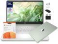 HP 14 Laptop Student Business 2025 Flagship Computer, AI Copilot, 4-Core 13th Gen Intel CPU, 16GB RAM 628GB Storage (128GB UFS+ 500GB Ext), 1-Yr Office 365, Long Battery… by HP