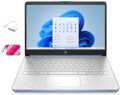 HP 2025 Student Business Laptop, Intel Processor N150(up to 3.6 GHz), 14 Inch LED Screen,8G RAM, 128GB Storange,1 Year Office 365, Windows 11 Home,Sky Blue,w/YYY Accessories by HP