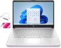 HP 2025 Student Business Laptop, Intel Processor N150(up to 3.6 GHz), 14 Inch LED Screen,8G RAM, 128GB Storange,1 Year Office 365, Windows 11 Home,Honey Lavender,w/YYY Accessories by HP