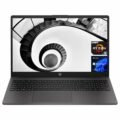 HP 255 G10 Business Laptop, 15.6″ FHD Display, AMD Ryzen 5 7530U, 32GB RAM, 1TB PCIe SSD, Numeric Keypad, Webcam, HDMI, Wi-Fi 6, Windows 11 Pro, Grey by HP