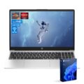 HP 255 G10 Laptop, 15.6″ FHD Display, AMD Ryzen 5 7530U, 32GB RAM, 1TB SSD, Windows 11 Pro, Business Laptop for Office, School, and Daily Use, Work and Entertainment, Silver by HP