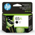 HP 65XL Black High-yield Ink Cartridge for HP Printers | Works with Printer Series: AMP 100, DeskJet 2600, 3700; ENVY 5000 | Eligible for Instant Ink | N9K04AN by HP