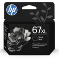 HP 67XL Black High-yield Ink Cartridge for HP Printers | Works with Printer Series: DeskJet 1255, 2700, 4100, ENVY 6000, 6400 Series | Eligible for Instant Ink | 3YM57AN by HP