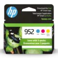 HP 952 Cyan, Magenta, Yellow Ink Cartridges (3-pack) | Works with Printer Series: OfficeJet 8702, HP OfficeJet Pro 7720, 7740, 8210, 8710, 8720, 8730, 8740 | Eligible for… by HP