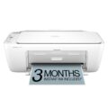 HP DeskJet 2827e Wireless All-in-One Color Inkjet Printer, Scanner, Copier, Best-for-Home, 3 Month Instant Ink Trial Included, AI-Enabled (6W7F5A) by HP