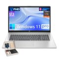 HP Flagship 17 Laptop Business Computer – AMD Ryzen 5 7430U, 17.3 FHD IPS Display, AMD Radeon Graphics, Wi-Fi6, Fast Charge, 32GB RAM, 1TB SSD by HP