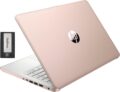 HP Stream 14″ HD BrightView Laptop, Intel Celeron N150, 16GB RAM, 288GB Storage (128GB eMMC + 160GB Docking Station Set), Intel UHD Graphics, 720p Webcam, Wi-Fi, 1 Year Office… by HP