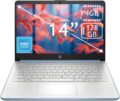 HP Student Laptop, Intel Processor N150(up to 3.6 GHz), 14 Inch LED Screen,8G RAM, 128GB Storange,One Year Office 365, Windows 11 Home,w/YYY Bundle,Pink by HP