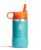 Hydro Flask Kids Water Bottle for School – Stainless Steel and Insulated with Straw Cap – 12 Oz in Seaspray Blue by Hydro Flask