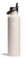 Hydro Flask Water Bottle – Insulated Stainless Steel – Straw Lid, Non Spill, Leakproof 24 Oz Oat Tan by Hydro Flask