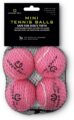 Hyper Pet MINI Tennis Balls for Dogs (Safe Dog Ball Tennis Balls for Exercise & Training) Interactive Toys work with Hyper Pet K9 Kannon MINI Dog Ball Launcher – 4 Pack Pink by Hyper Pet