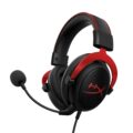 HyperX Cloud II – Gaming Headset, 7.1 Surround Sound, Memory Foam Ear Pads, Durable Aluminum Frame, Detachable Microphone, Works with PC, PS5, PS4, Xbox Series X|S, Xbox One – Red by HyperX
