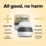 I DEW CARE Tap Secret Dry Shampoo Powder with Biotin - Tap Secret Original | Strengthening & Volumizing, Refillable, Travel size, Non-aerosol, Brunette, Korean Ginseng, Dry... by I DEW CARE