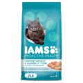 IAMS Proactive Health Indoor Weight Control & Hairball Care Adult Dry Cat Food, Chicken & Turkey Recipe, 7 lb. Bag by IAMS