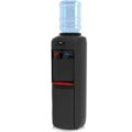 IKT Water Dispenser, Top Loading Water Cooler with Compressor Cooling, Child Safety Lock, Energy Saving, ETL Approved Hot and Cold Water, Black by IKT