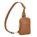 INICAT Travel Small Sling Bag Faux Leather Crossbody Bags Purses Women Fanny Packs Cross Body Bag for Woman Gifts by INICAT