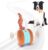 Interactive Dog Toys, Random Path Electric Automatic Moving and Rolling Dogs Toy with Rope for Small Medium Large Dogs, Motion-Activated Dog Stimulation Toy for Boredom Relief… by QGI