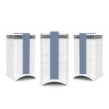 IQAir GC MultiGas XE Air Purifier – 3-Pack – Smart MultiGas Filtration for Spaces up to 3375 sq ft – Chemicals, Odors, VOCs, and Particles, Swiss Made, WiFi Enabled by IQAir
