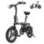 isinwheel Electric Bike for Adult 500W Motor, 20 mph Folding Ebike, 14″/16″/20″ Adult Electric Bicycles with Smart Uphill, 280.8Wh/374.4Wh Battery, Mini E Bikes for Adults and… by isinwheel