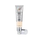 IT Cosmetics CC+ Cream – Natural Full Coverage Foundation With SPF 50+, Color Corrector & Anti-Aging Hydrating Serum, Hyaluronic Acid + Peptides, Lightweight Up To 24H Wear, All… by