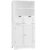 Iwell Tall Bathroom Cabinet, Storage Cabinet with 2 Drawers & Adjustable Shelves, Bathroom Storage Cabinet for Living Room, Dining Room, Entryway, White by Iwell