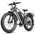 Jasion EB5 MAX Electric Bike for Adults with 1500W Peak Motor, 48V 15Ah (720Wh) Battery Electric Mountain Bike, 26” x 4” Fat Tire Ebike, 28+MPH Speed, Cruise Control, with… by Jasion