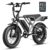 Jasion RetroVolt Electric Bike for Adults, 1500W/2000W Peak – 30/38MPH Electric Dirt Bike, 48V-52V, 13AH/20AH Battery, 65/90Miles Max Range Electric Motorcycle, 20” X 4” Fat… by Jasion
