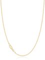 Jewlpire 18k Gold Plated 925 Sterling Silver Chain Necklace for Women, 1.2mm Cable Chain Necklace Thin & Dainty & Sturdy Women’s Chain Necklaces 14/16/17/18/20/22/24 Inch by Jewlpire