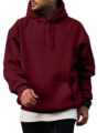 JMIERR Mens Casual Cotton Hooded Collar Drawstring Hoodies Pullover Sweatshirts Casual Long Sleeve Shirts by JMIERR