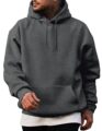 JMIERR Mens Casual Cotton Hooded Collar Drawstring Hoodies Pullover Sweatshirts Casual Long Sleeve Shirts by JMIERR