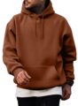 JMIERR Mens Casual Cotton Hooded Collar Drawstring Hoodies Pullover Sweatshirts Casual Long Sleeve Shirts by JMIERR