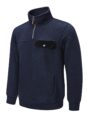 JMIERR Men’s Quilted Sweatshirt Casual Long Sleeve Outdoor Stand Collar Quarter-Zip Pullover Sweatshirts by JMIERR