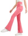 JOCMIC Girls Flare Leggings Kids Bell Bottom High Waisted Dance Yoga Flared Pants by JOCMIC