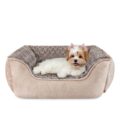 JOEJOY Rectangle Dog Bed for Large Medium Small Dogs – Washable Orthopedic Sofa Bed, Soft Breathable Puppy & Pet Cuddler, Durable Calming Dog Bed with Anti-Slip Bottom, Multiple… by JOEJOY