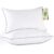 JOLLYVOGUE Pillows Queen Size Set of 2, Medium Supportive Bed Pillows with Super Soft Down Alternative Fill, Luxury Fluffy Hotel Quality for Side, Back, and Stomach Sleepers by JOLLYVOGUE