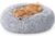 JOLLYVOGUE Small Dog & Cat Beds for Indoor Cats, Donut Cuddler Warming Soft Dog Beds with Anti-Slip Bottom, Round Calming Fluffy Plush Faux Fur Cushion Bed for Small Medium Dogs… by JOLLYVOGUE
