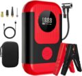Jump Starter with Air Compressor,5000A Portable Car Battery Booster (10 Gas/8L Diesel) with 150PSI Tire Inflator,12V Car Battery Jump Box,Cordless Air Pump for,Motorcycle,Bike,… by ZPUFDYM