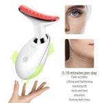 JURP Face Neck Beauty Device, 7 Color Led Face Neck Massager,Multifunctional Facial Skin Care Tool, Ideal for Home Skin Care by JURP