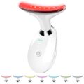JURP Face Neck Beauty Device, 7 Color Led Face Neck Massager,Multifunctional Facial Skin Care Tool, Ideal for Home Skin Care by JURP